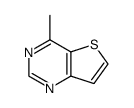 Thieno[3,2-d]pyrimidine, 4-methyl- (9CI)结构式