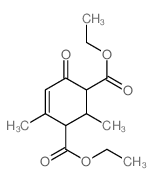 diethyl 2,6-dimethyl-4-oxo-cyclohex-2-ene-1,5-dicarboxylate picture