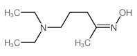 (NZ)-N-(5-diethylaminopentan-2-ylidene)hydroxylamine structure