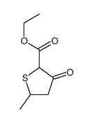 ethyl 5-methyl-3-oxothiolane-2-carboxylate Structure