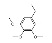 1-ethyl-2-iodo-3,4,5-trimethoxybenzene Structure