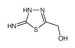 (5-amino-1,3,4-thiadiazol-2-yl)methanol structure