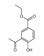ethyl 3-acetyl-4-hydroxybenzoate Structure