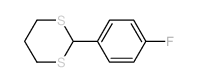 2-(4-fluorophenyl)-1,3-dithiane structure