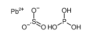 lead(2+),phosphorous acid,sulfite结构式