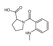 N-(2-Methylamino-benzoyl)-L-proline Structure