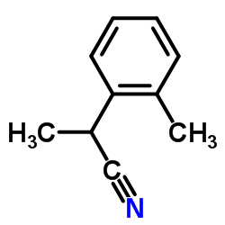 2-(o-Tolyl)propanenitrile structure
