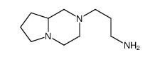 Pyrrolo[1,2-a]pyrazine-2(1H)-propanamine, hexahydro- (9CI) Structure