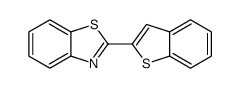 2-(1-benzothiophen-2-yl)-1,3-benzothiazole Structure