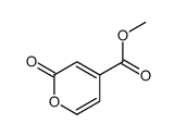 methyl 2-oxopyran-4-carboxylate Structure