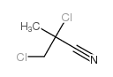 2,3-dichloro-2-methylpropiononitrile Structure