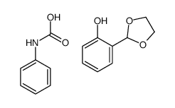 2-(1,3-dioxolan-2-yl)phenol,phenylcarbamic acid结构式