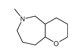 (4aS,9aS)-6-methyl-3,4,4a,5,7,8,9,9a-octahydro-2H-pyrano[3,2-c]azepine结构式