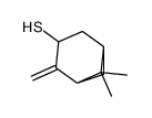 6,6-dimethyl-4-methylidenebicyclo[3.1.1]heptane-3-thiol Structure