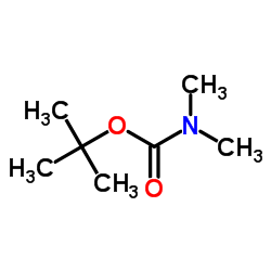 2-Methyl-2-propanyl dimethylcarbamate Structure