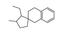 2-ethyl-3-methyl-3',4'-dihydro-1'H-spiro[cyclopentane-1,2'-naphthalene] Structure