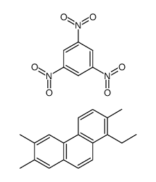 1-Ethyl-2,6,7-trimethyl-phenanthrene; compound with 1,3,5-trinitro-benzene结构式