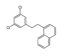 1-[2-(3,5-dichlorophenyl)ethyl]naphthalene结构式