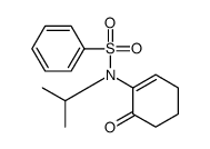 N-(6-oxocyclohexen-1-yl)-N-propan-2-ylbenzenesulfonamide结构式