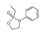 2-ethyl-3-phenyl-1,3,2λ5-oxazaphospholidine 2-oxide结构式
