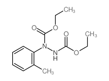 ethyl N-(ethoxycarbonylamino)-N-(2-methylphenyl)carbamate picture