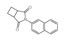 3-Azabicyclo[3.2.0]heptane-2,4-dione,3-(2-naphthalenyl)-结构式