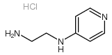 4-(2-Aminoethylamino)pyridine hydrochloride Structure
