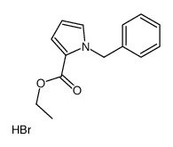 ethyl 1-benzyl-1H-pyrrol-1-ium-2-carboxylate,bromide结构式