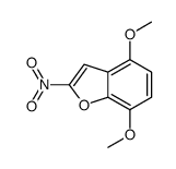 4,7-dimethoxy-2-nitro-1-benzofuran结构式