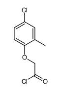 2-(4-chloro-2-methylphenoxy)acetyl chloride结构式