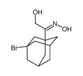 (2Z)-2-(3-Bromoadamantan-1-yl)-2-(hydroxyimino)ethanol结构式