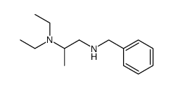 N1-BENZYL-N2,N2-DIETHYL-1,2-PROPANEDIAMINE Structure