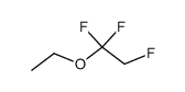 ethyl-(1,1,2-trifluoro-ethyl)-ether Structure