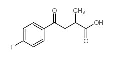 Benzenebutanoic acid,4-fluoro-a-methyl-g-oxo- structure