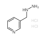 3-吡啶甲基肼盐酸盐结构式