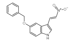 5-苄氧基-3-(2-硝基乙烯基)-吲哚图片