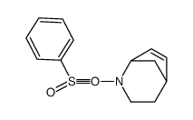 2-Azabicyclo[3.2.1]oct-6-ene,2-(phenylsulfonyl)-结构式