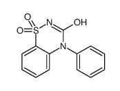 1,1-dioxo-4-phenyl-1λ6,2,4-benzothiadiazin-3-one Structure