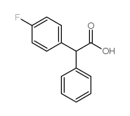 2-(4-fluorophenyl)-2-phenylacetic acid structure