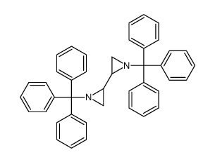 1-trityl-2-(1-tritylaziridin-2-yl)aziridine Structure