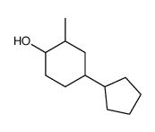 4-cyclopentyl-2-methylcyclohexan-1-ol structure