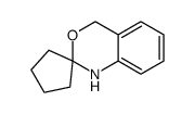 1,4-Dihydro-2H-3,1-benzoxazin-2-spiro-1'-cyclopentan结构式