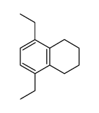 1,2,3,4-tetrahydro-5,8-diethylnaphthalene Structure