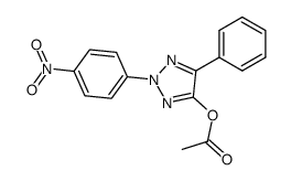 2-(4-nitrophenyl)-5-phenyl-2H-1,2,3-triazol-4-yl acetate Structure