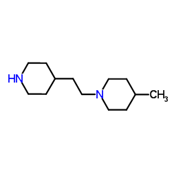 4-METHYL-1-(2-PIPERIDIN-4-YL-ETHYL)-PIPERIDINE结构式