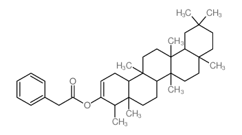 D:A-Friedoolean-2-en-3-ol,phenylacetate (8CI) structure