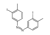 bis(3-iodo-4-methylphenyl)diazene Structure