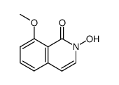 2-Hydroxy-8-methoxyisocarbostyril Structure
