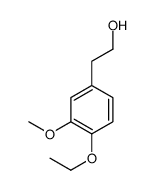 4-ethoxy-3-methoxyphenethyl alcohol结构式