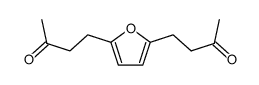 4-[5-(3-oxo-butyl)-furan-2-yl]-butan-2-one Structure